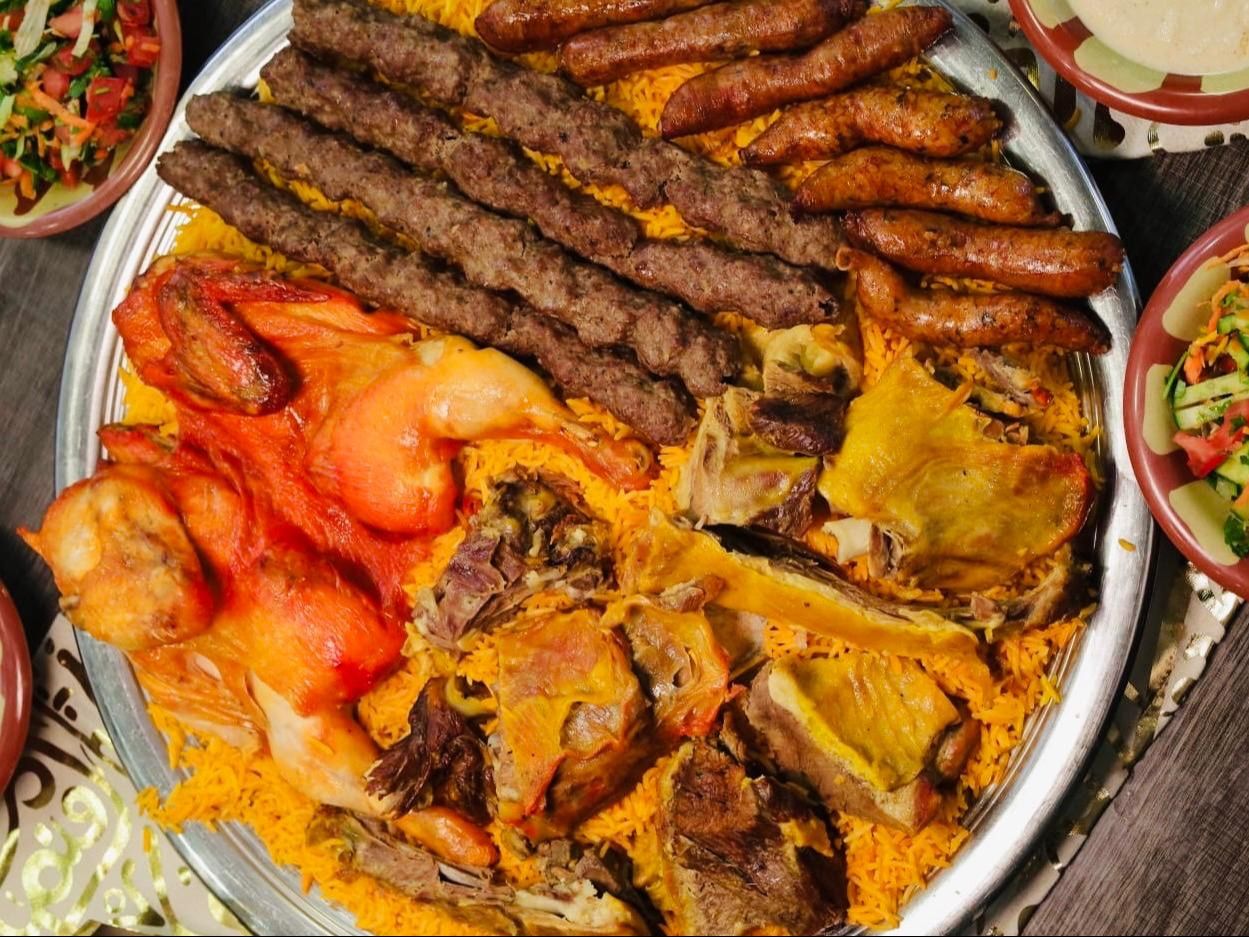 صنية الحريفة تكفى 8 اشخاص