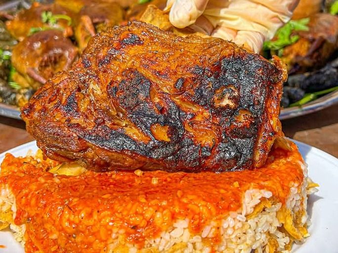 Lamb Ribs Fattah