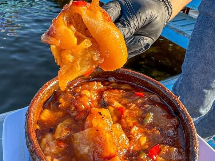 طاجن كوارع مخلیة