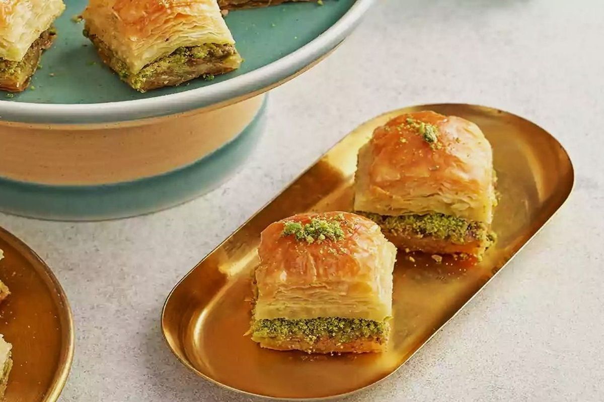 Turkish Baklava With Pistachio