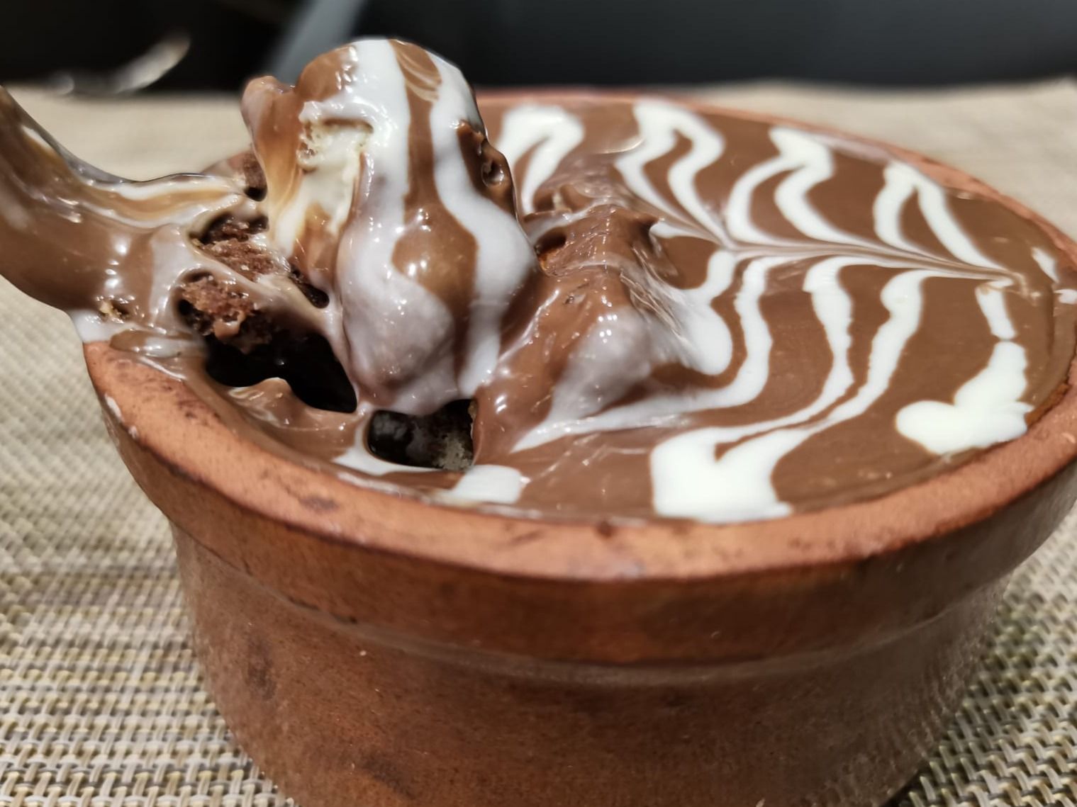 Nutella Basbousa Casserole