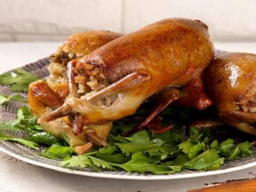 Stuffed pigeon