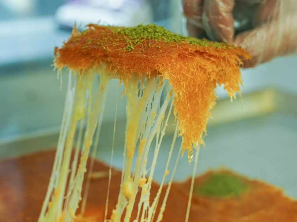 Nablus Kunafa Rough Plate
