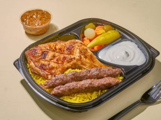 On Charcoal Twins Meal