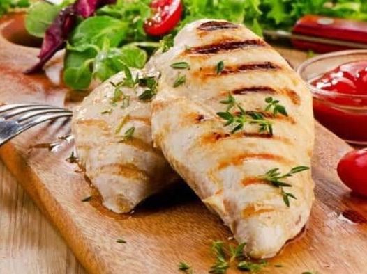 1 Kilo Grilled Breasts On Charcoal