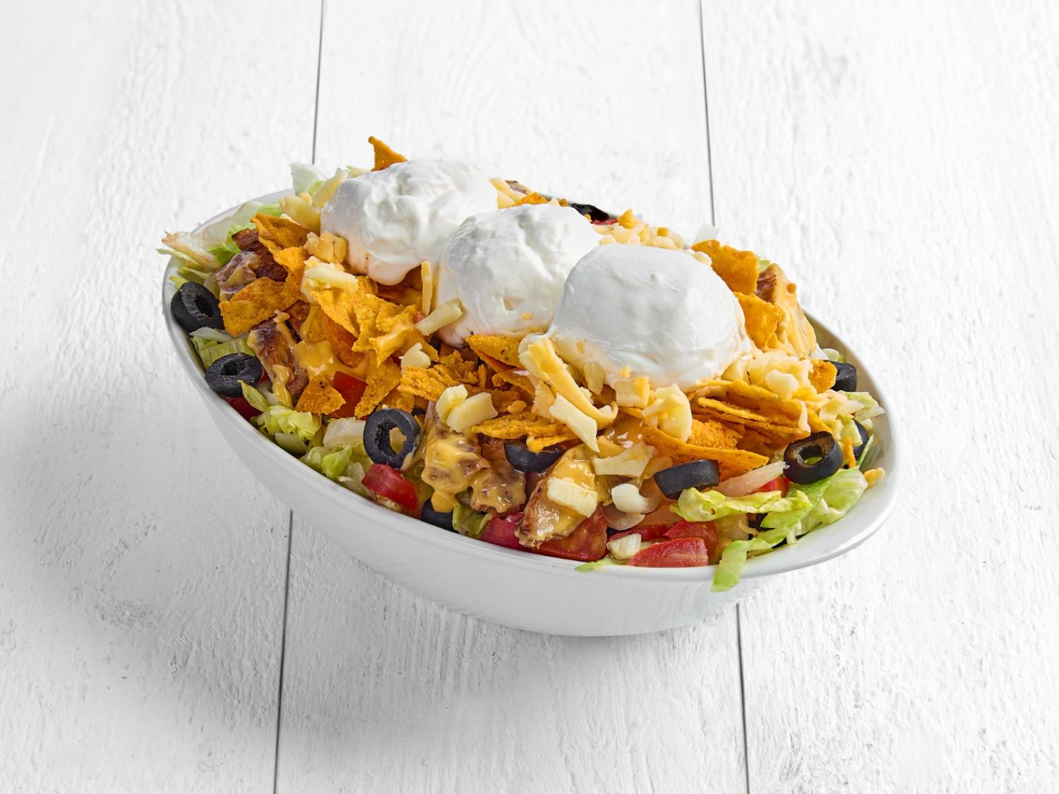 Cheesy Taco Salad (Chicken)