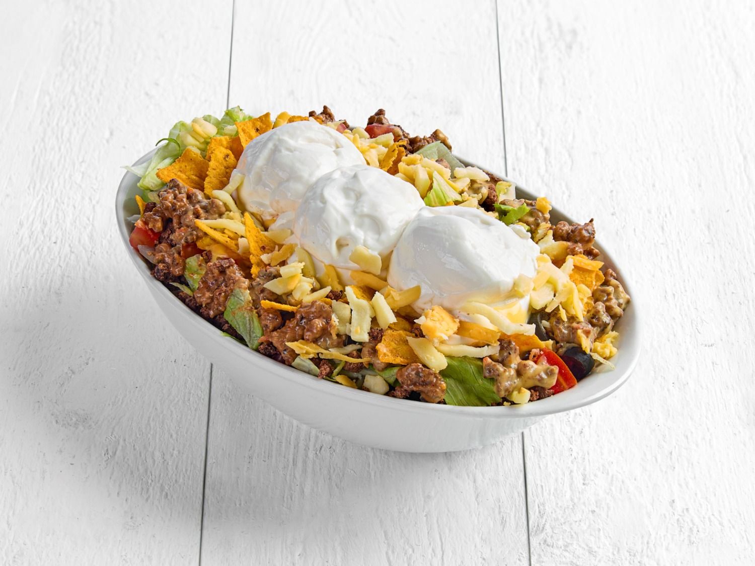Cheesy Taco Salad (Beef)
