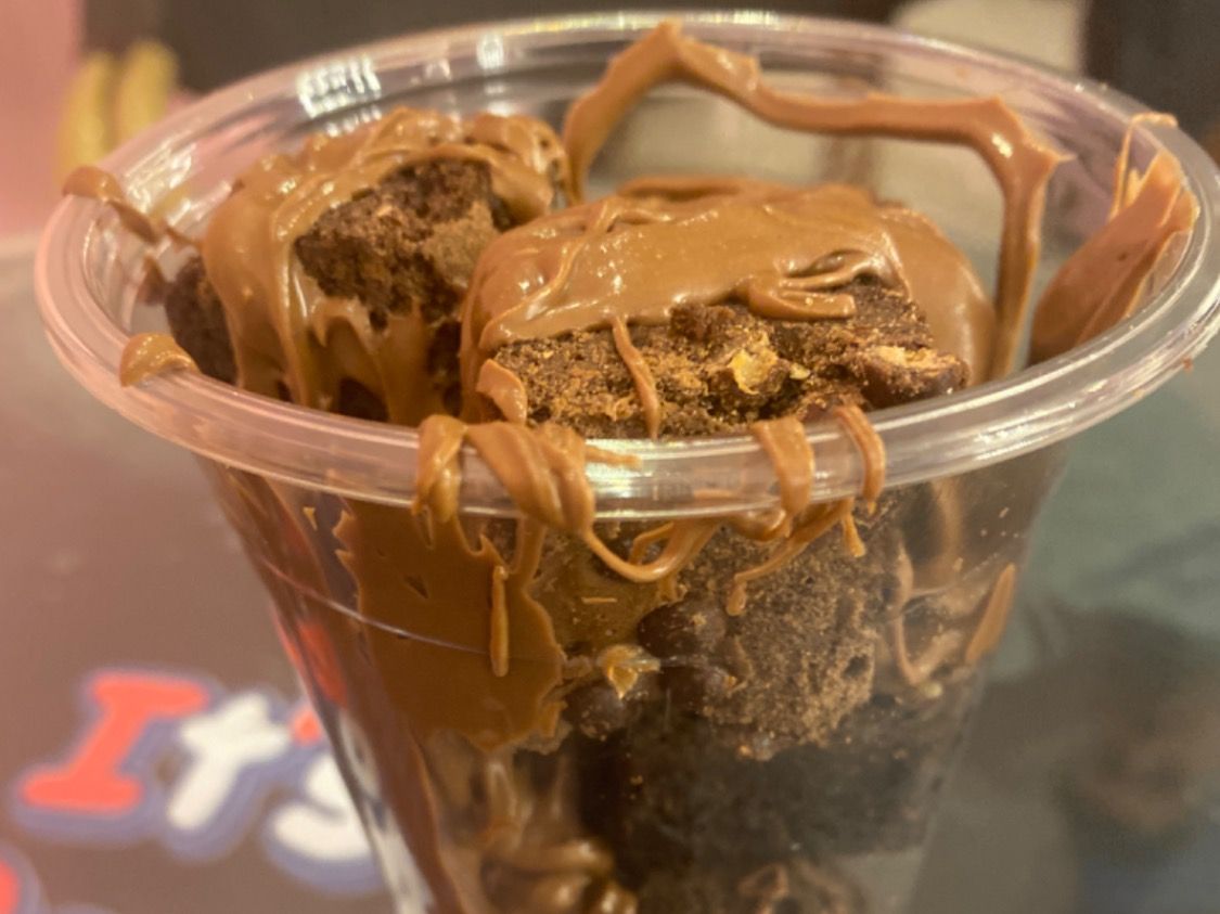 Nutella brownies cup
