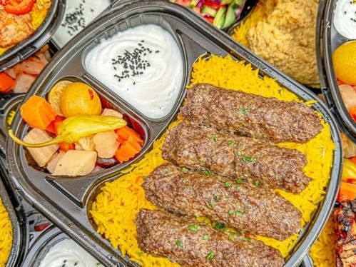 Charcoal-grilled Kofta Meal