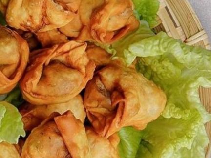 عجائن وون تون دجاج