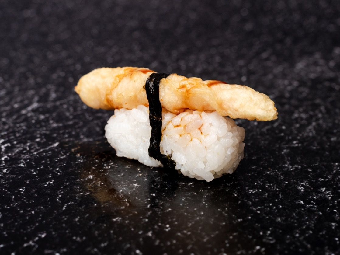 Salmon Tempura Sushi