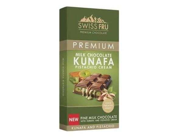 Swiss Fru Kunafa Pistachio Cream