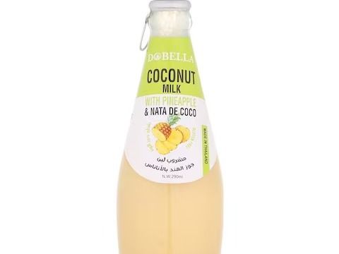 Dobella Coconut Milk Drink With Pineapple & Nata De Coco