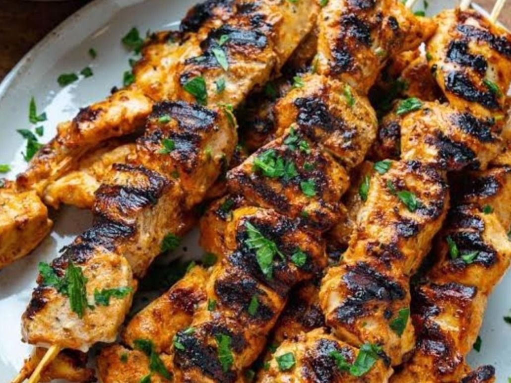 Grilled Chicken Shish Tawook