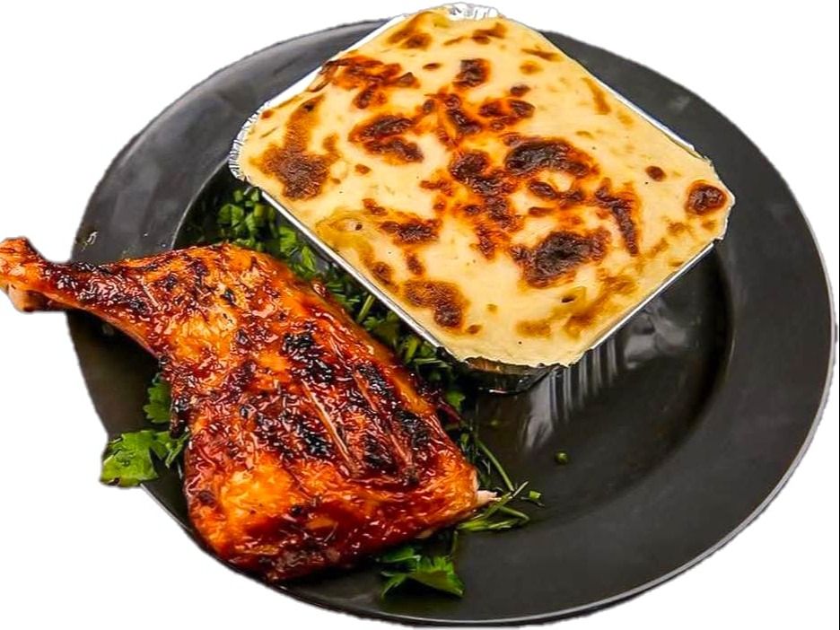 Quarter Chicken + Oven-baked Pasta With Minced Meat
