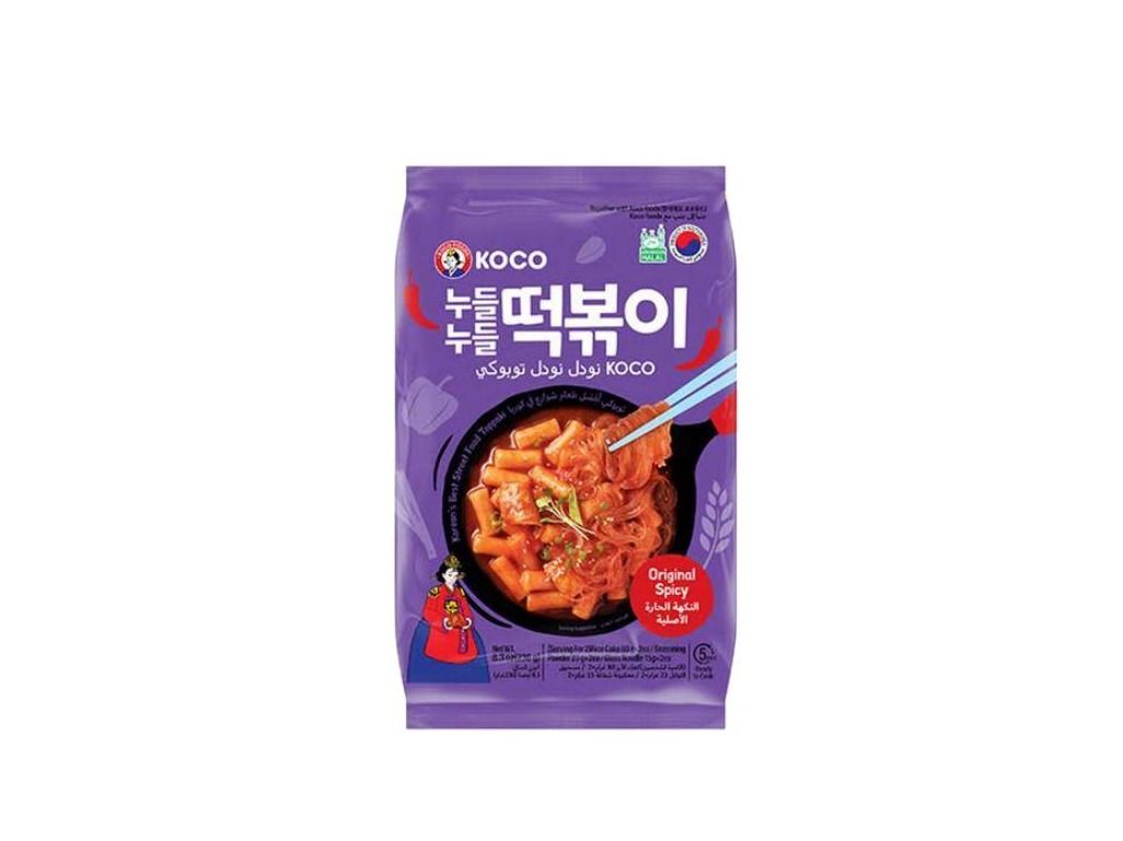 Koco Noodle Toppoki Original Spicy Flavor 230gm