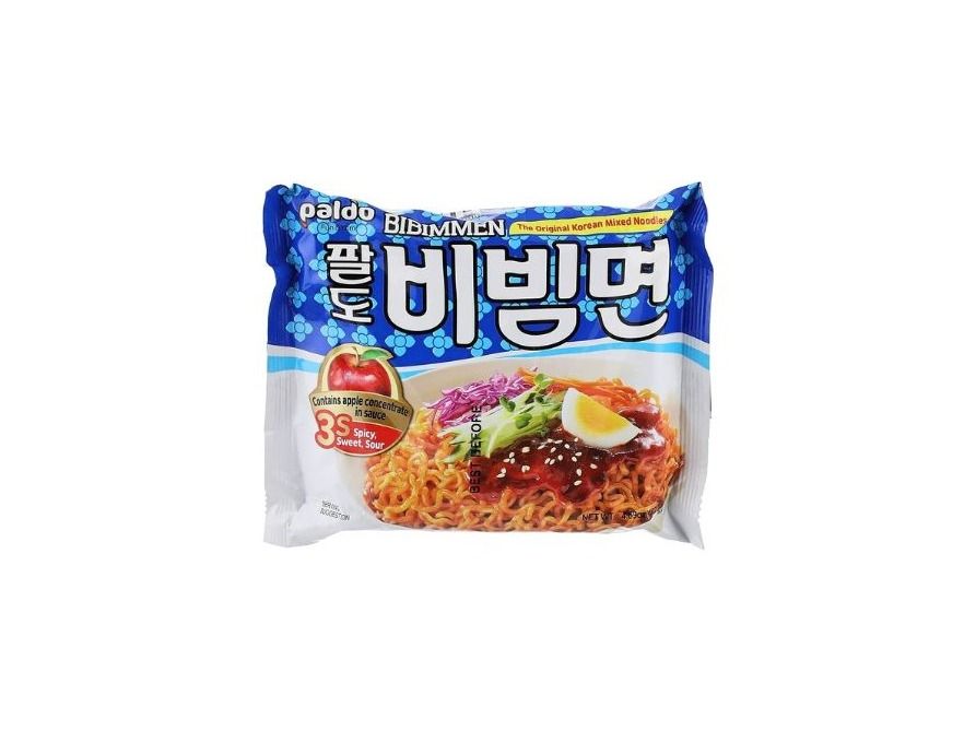 Paldo Bibimmen Sweet & Sour Noodles - 130 Gm