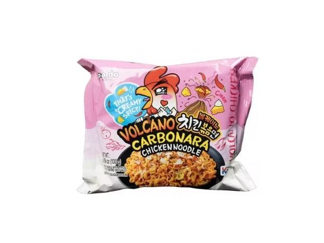 Paldo Volcano Carbonara Chicken Noodle 130g