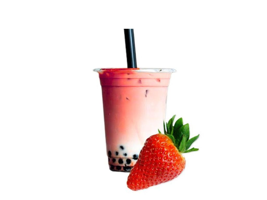 Yogurt Strawberry Boba