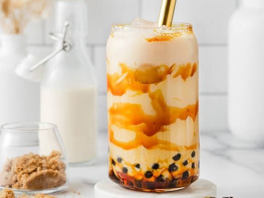 Brown sugar milk tea