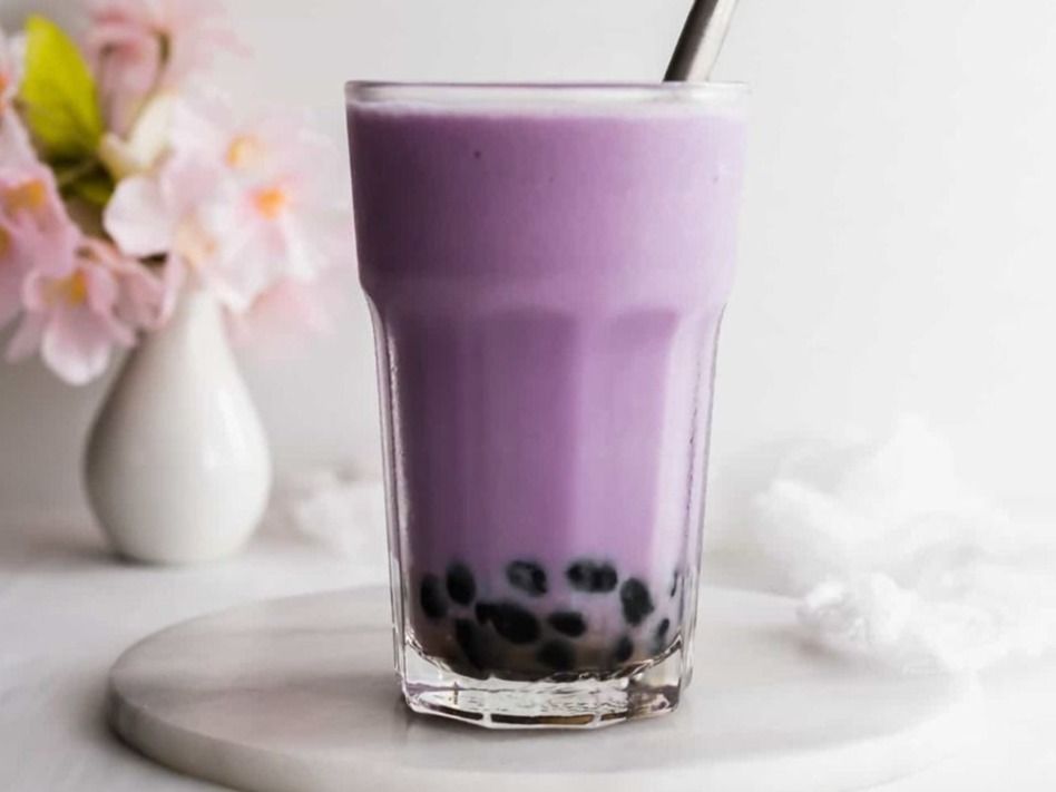 Blueberry Boba Milkshake