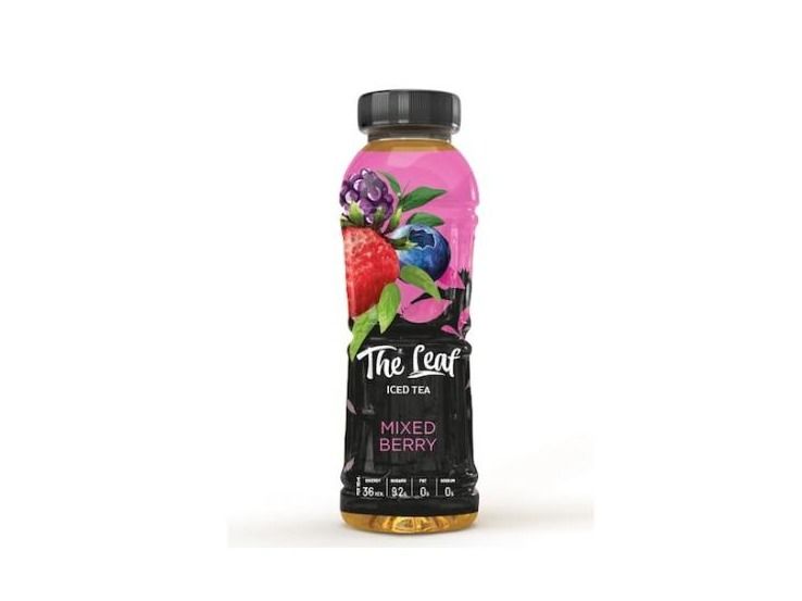 The Leaf Mixed Berry Iced Tea 330 Ml