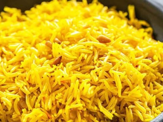 Basmati rice dish