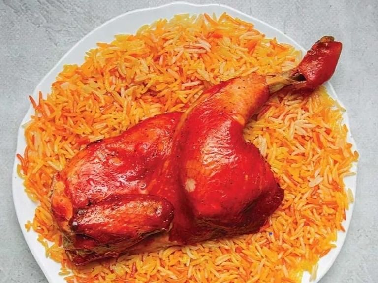 نصف فراخ مندي