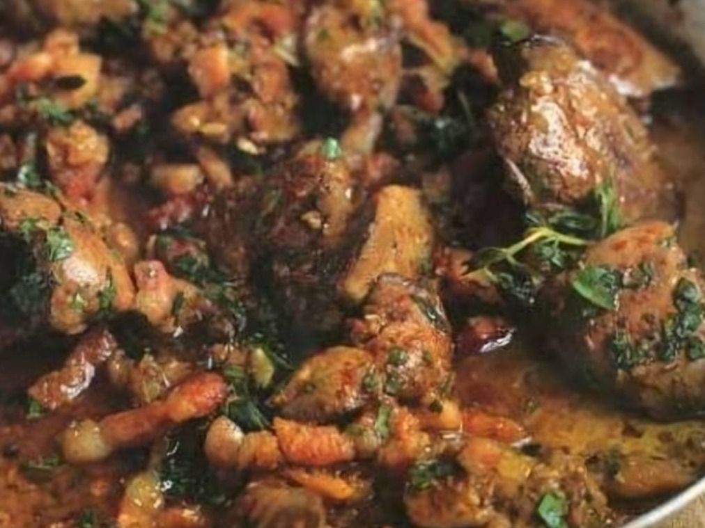 Lamb Liver Tagine