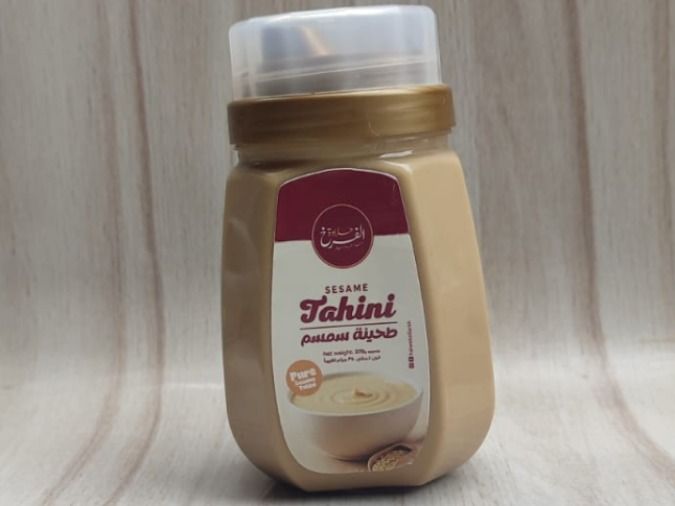 A small jar of Tahini