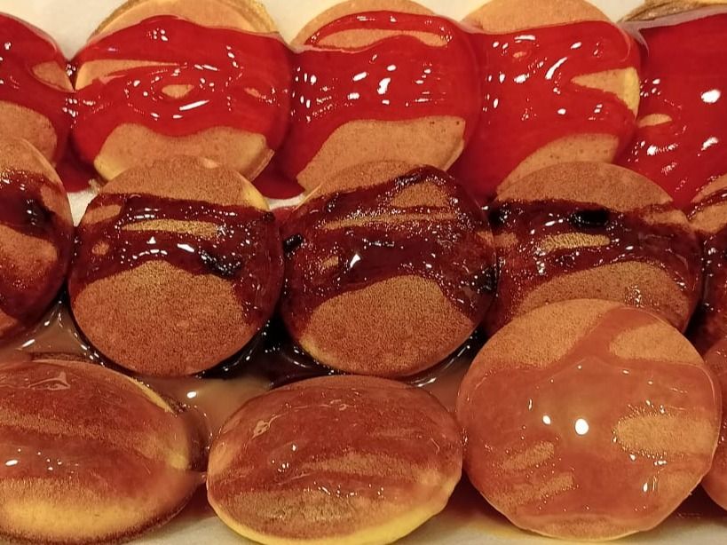15 Pancake Mix Strawberry. Berry. Caramel