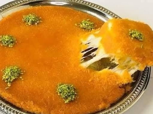 كنافة نابلسية خشنة