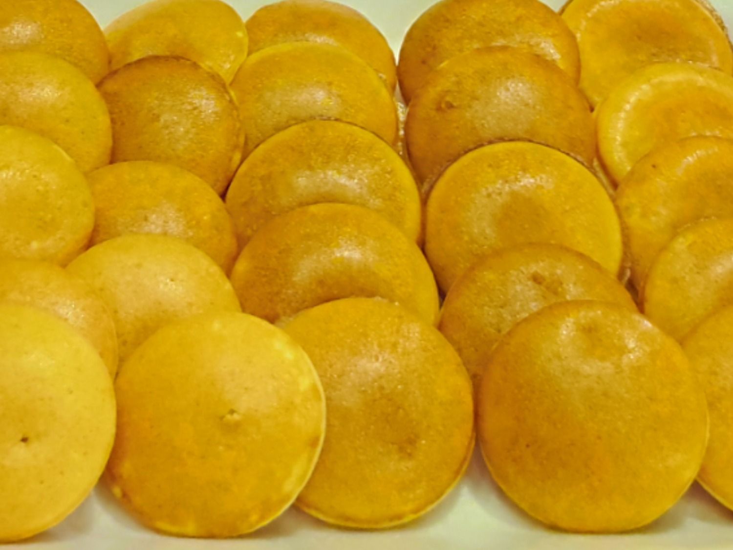 25 Plain Pancake Pieces