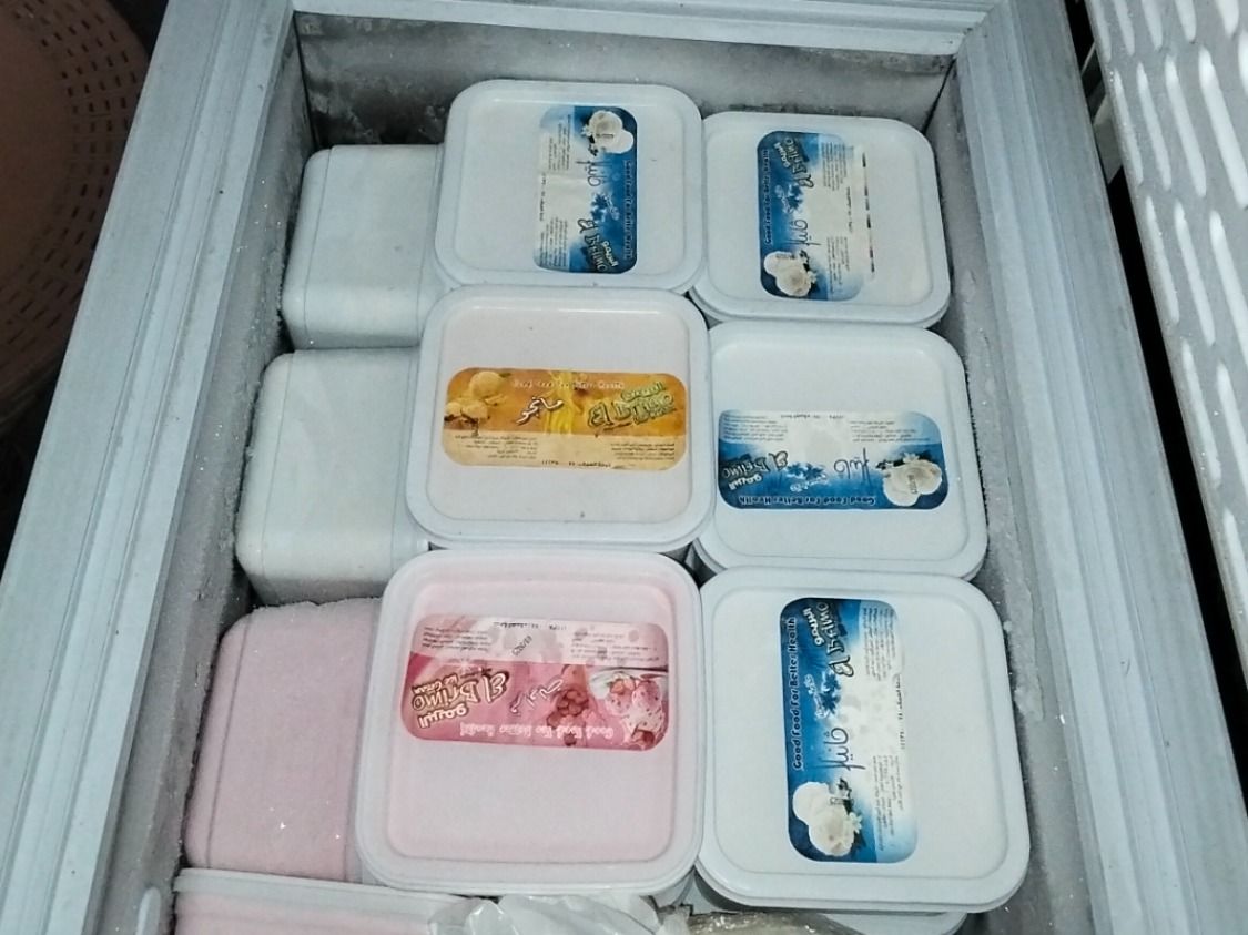 High-Quality Ice Cream Gallon Chocolate, Strawberry, Mango