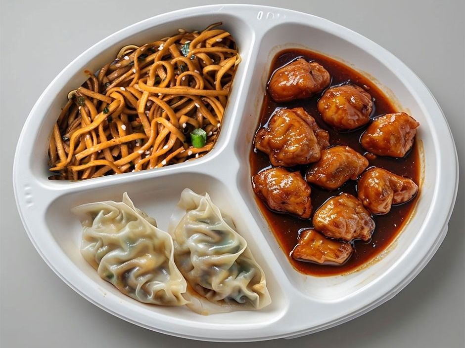 Double Fried Noodles With Chicken