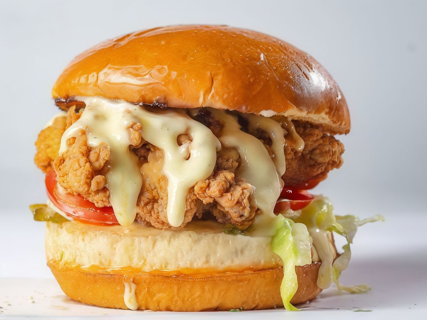Fried Chicken Burger