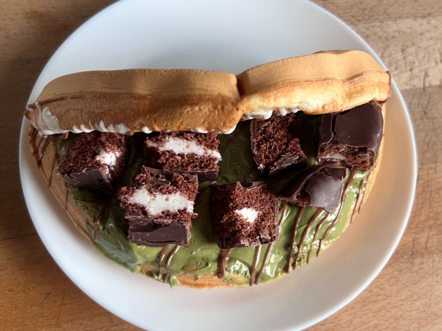 Sandwich Waffle Bomb
