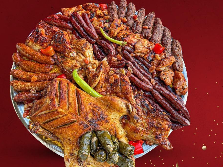 Hakim Pasha's tray