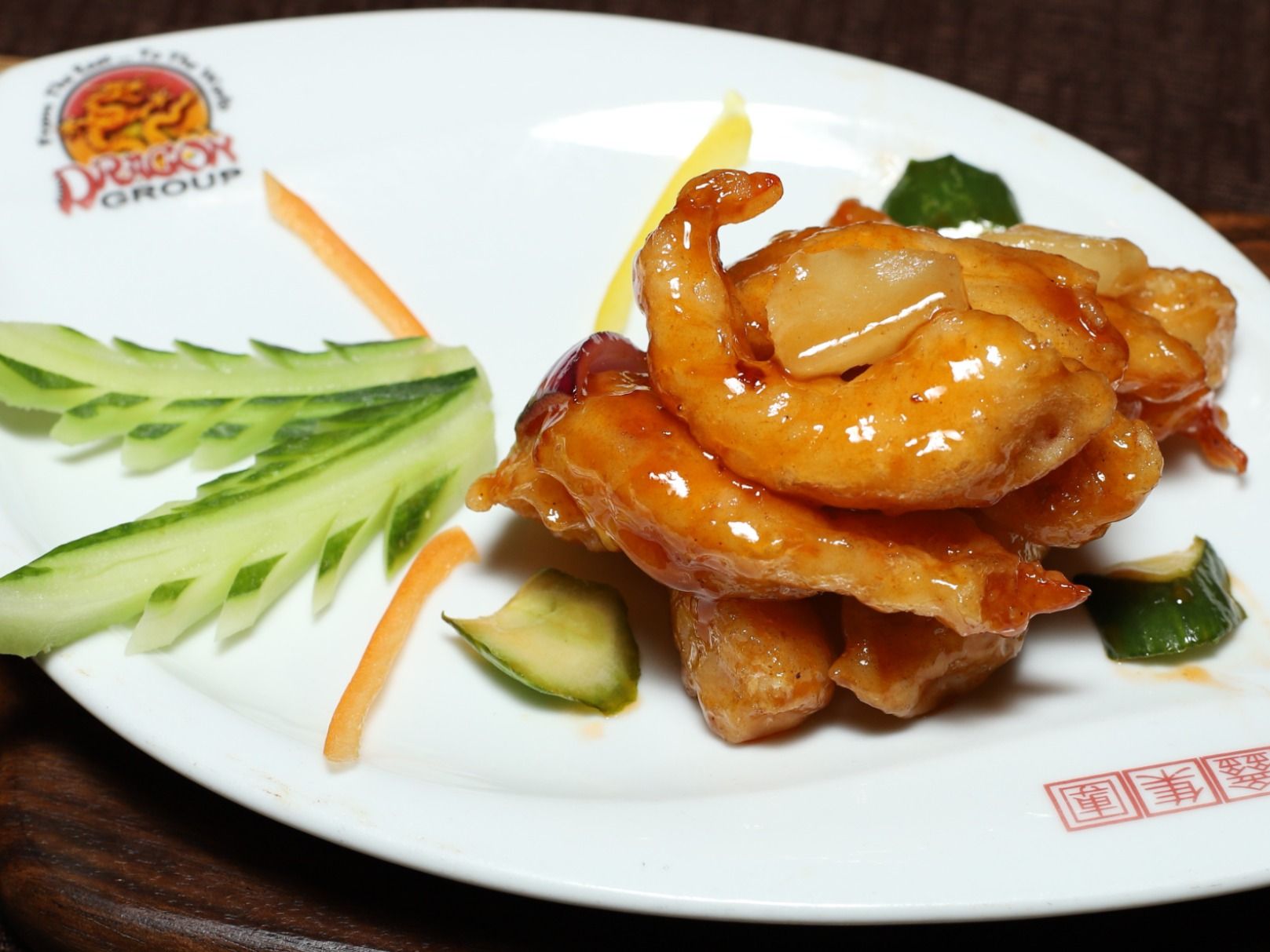 S03- Sweet And Sour Shrimp In Chinese Style
