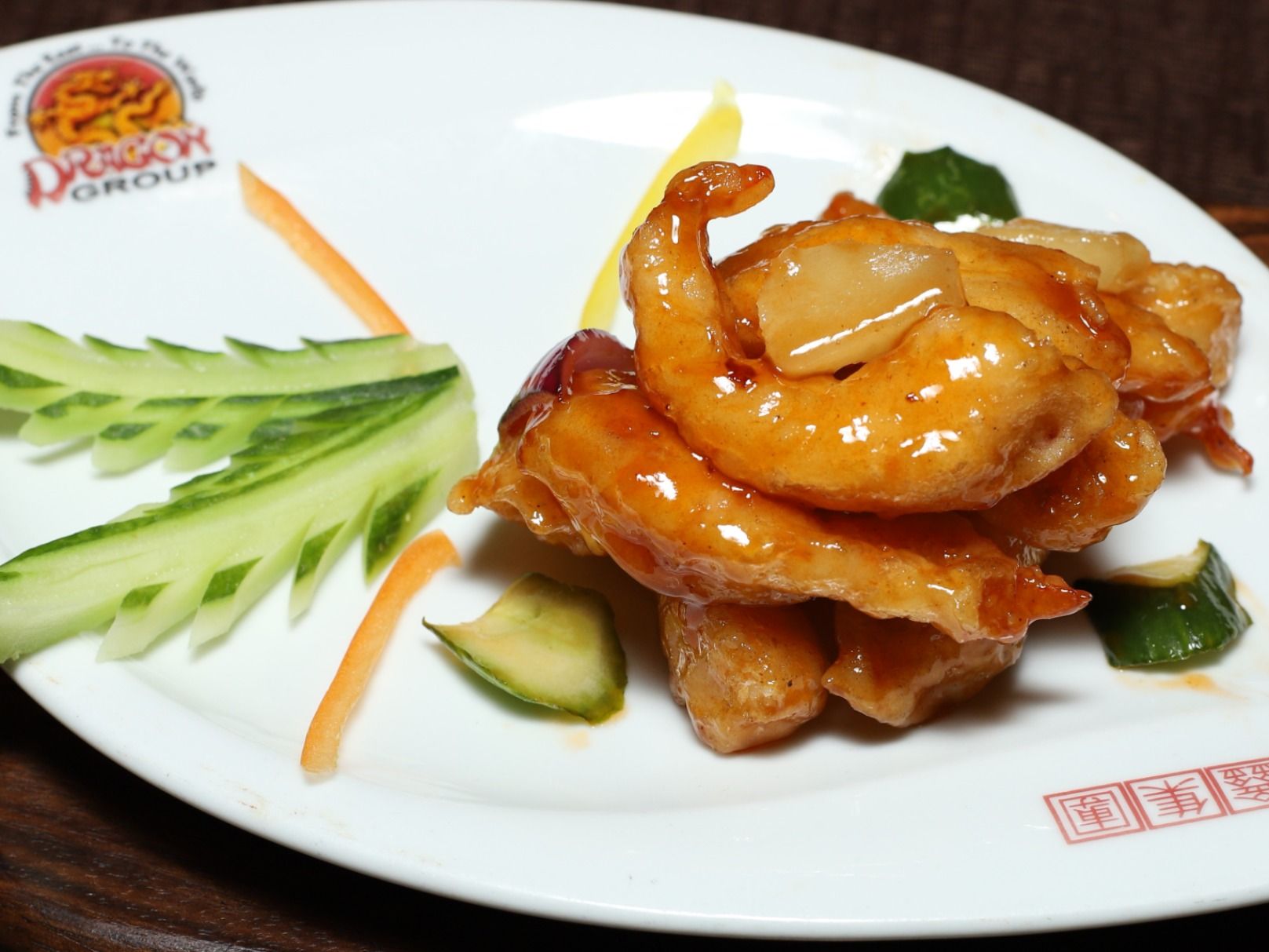 S03 - Shrimp With Sweet And Sour Sauce