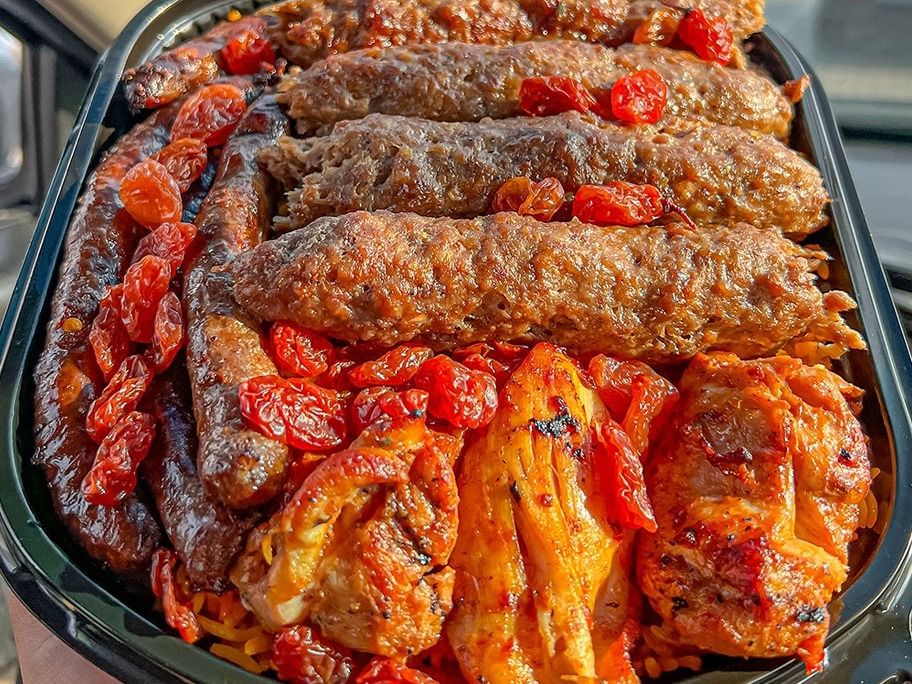 Quarter Kofta Meal + 3 Shish Tawook + 6 Sausages