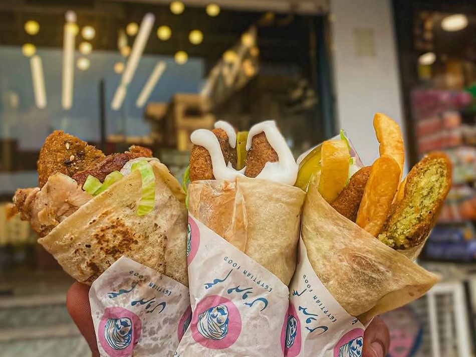 Cheese Falafel Roll