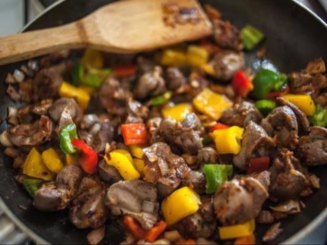 Liver And Gizzard Casserole