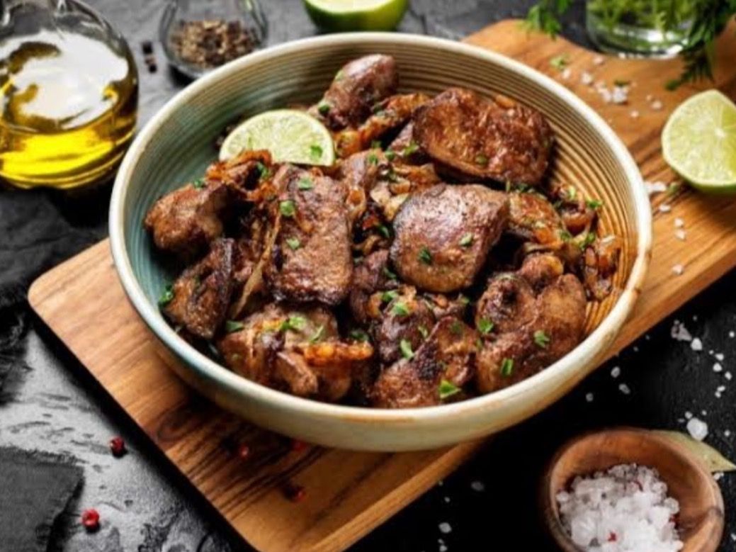 orzo Casserole With Liver And Gizzards