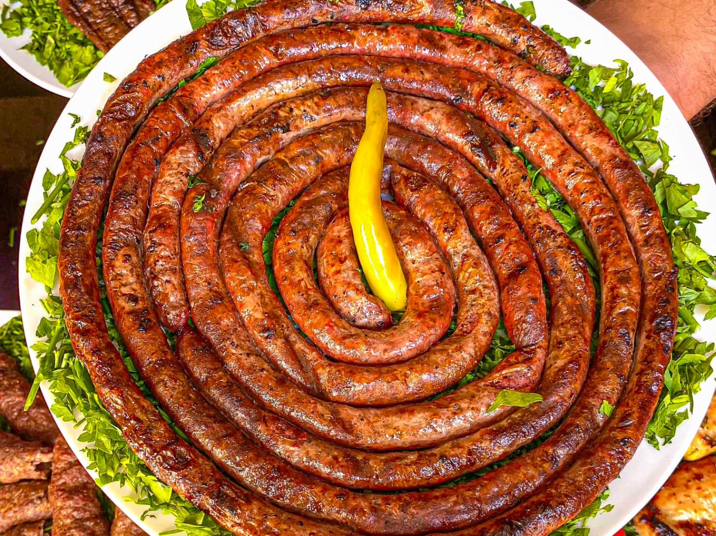 Grilled Sausages