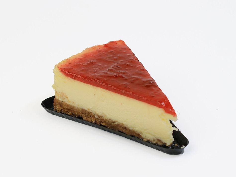 Raspberry Cheesecake Tart Slice