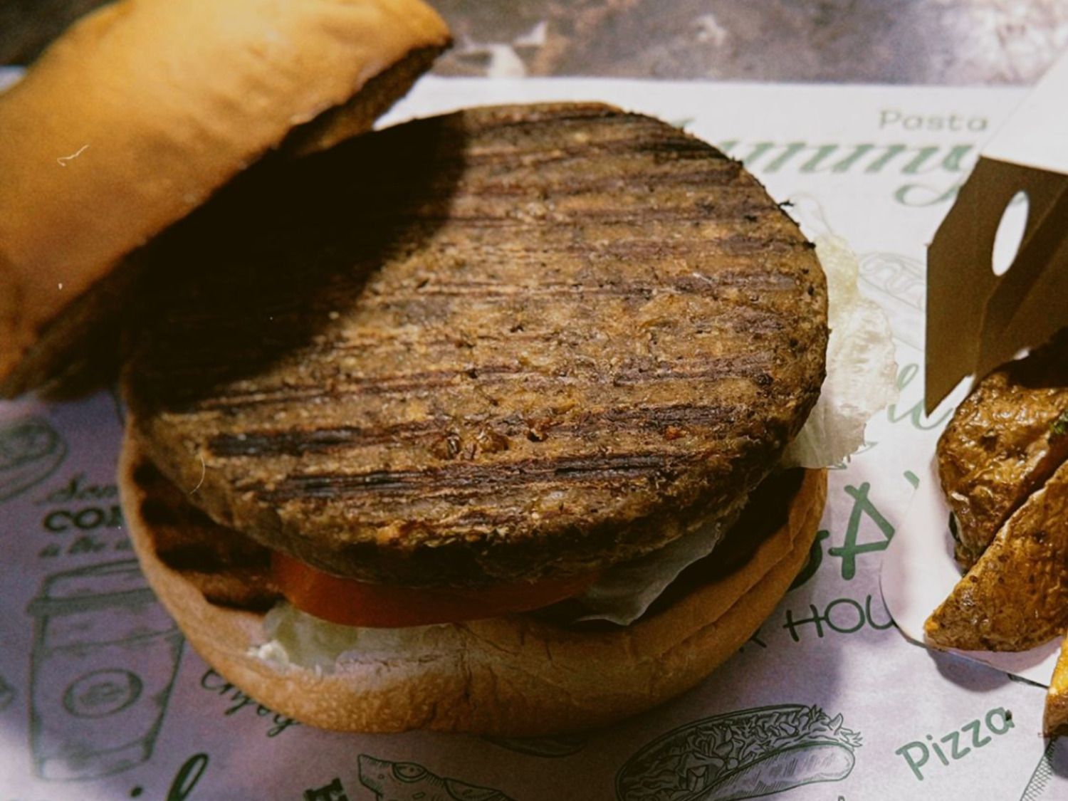 Hawaii Beef Burger Sandwich