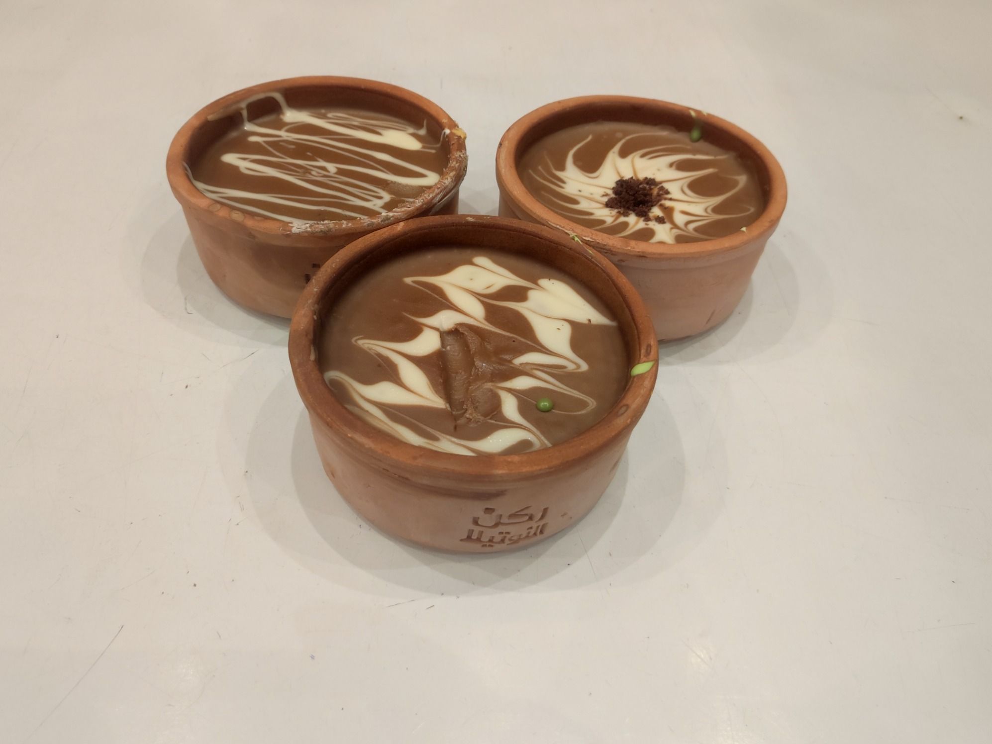 3 Large Nutella Chocolate Tagines