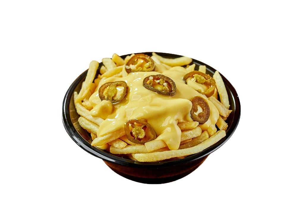 Fries with Jalapeno and Cheese
