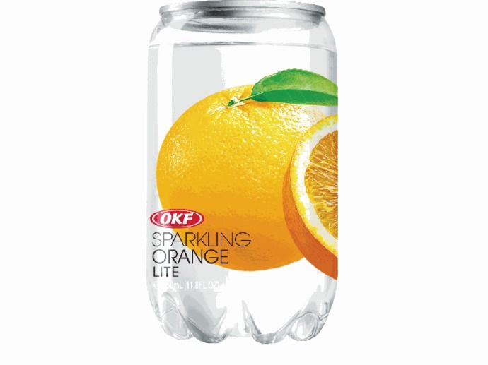 Sparkling Soda With Orange